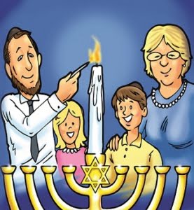 Maccabees Hanukkah Story lighting shamash candle 1 277x300